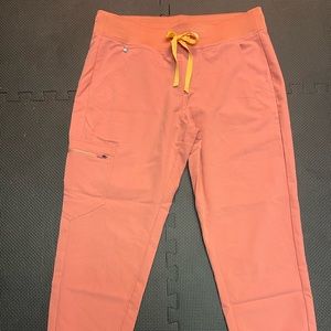 FIGS - PEACH COLOR - Womens jogger scrub pants